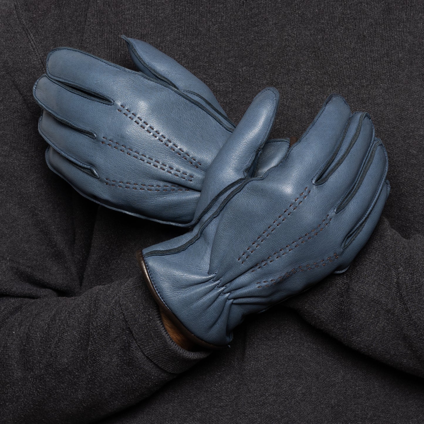 Art. 953 - Men’s Full-Grain Deerskin Gloves