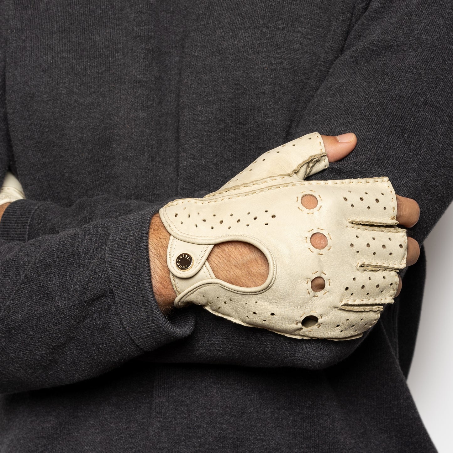 Art. 173c - Men’s Short-Finger Deerskin Driving Gloves
