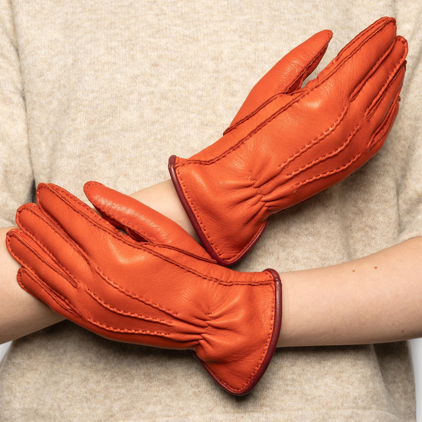 Art. 953 - Women’s Full-Grain Deerskin Gloves