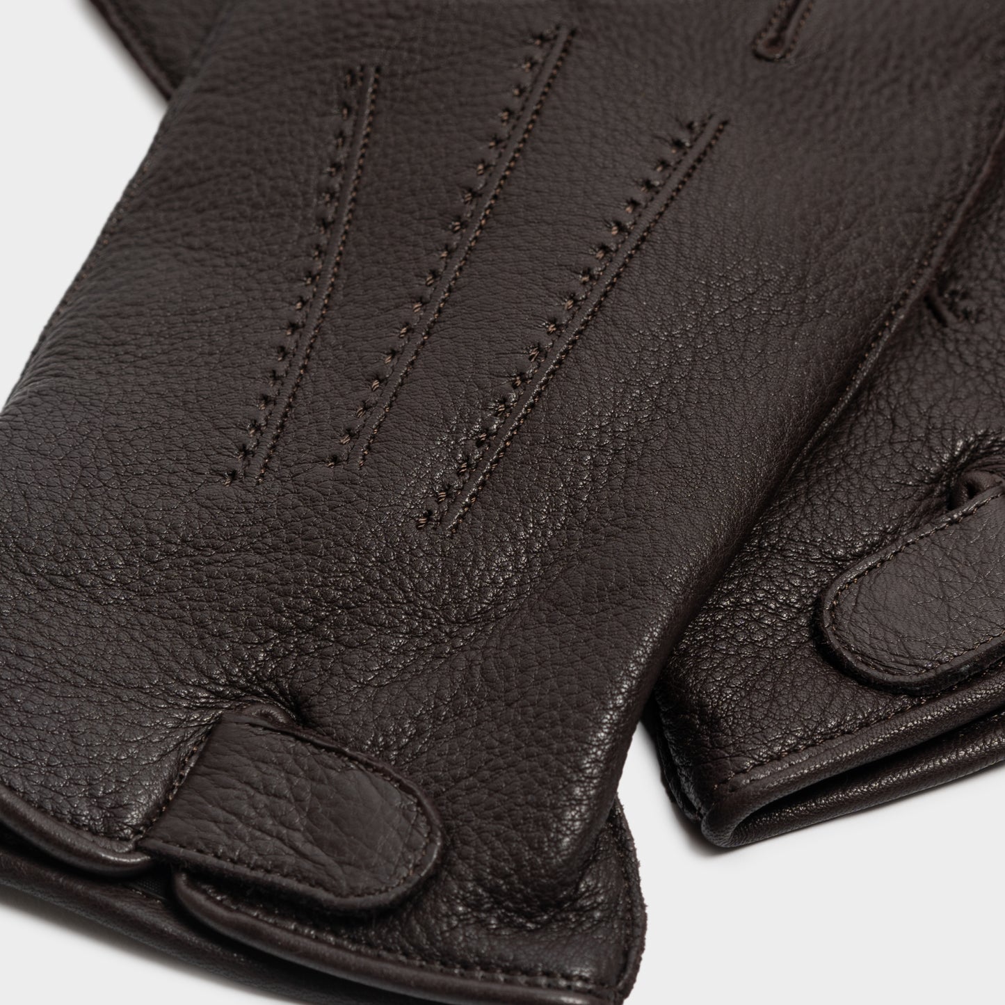 Art. 79 - Men’s Deerskin Gloves with Saddle Stitches