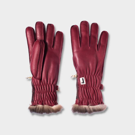 Art. 996/O - Ski Gloves with Opossum Lining